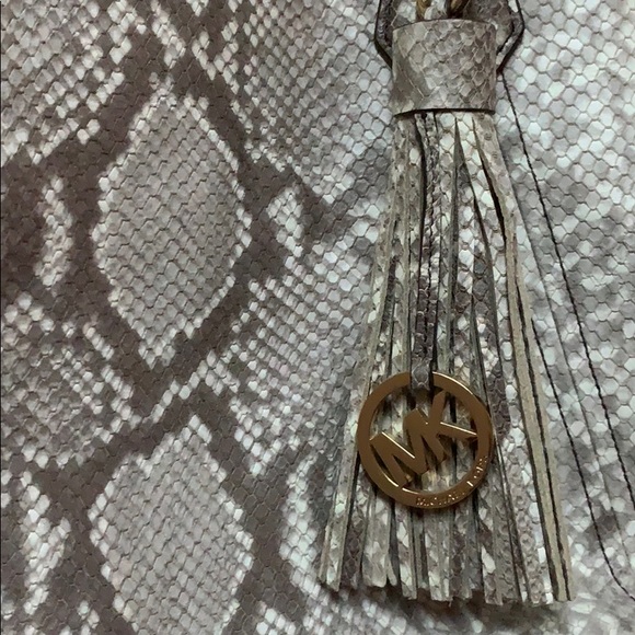 MK snake pattern leather bag - Picture 2 of 4